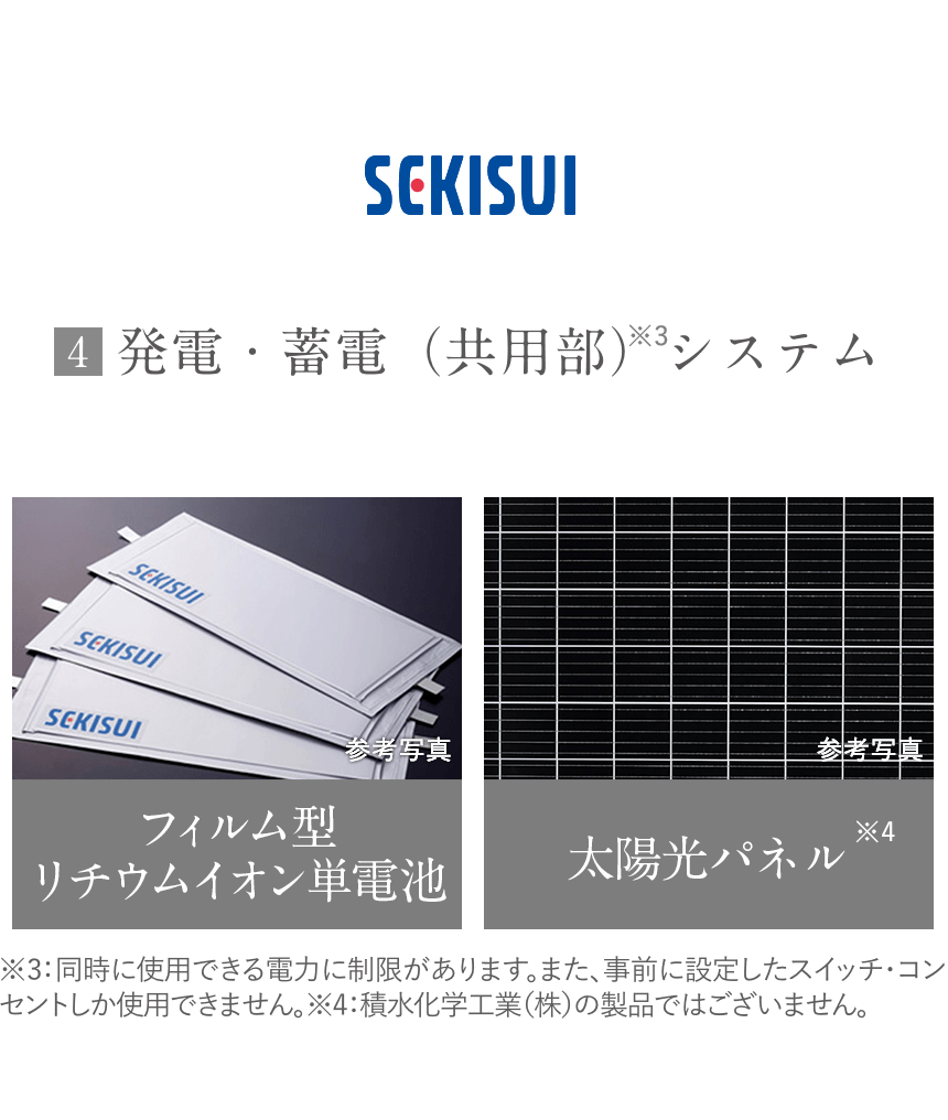 ［4］発電・蓄電（共用部）※3システム