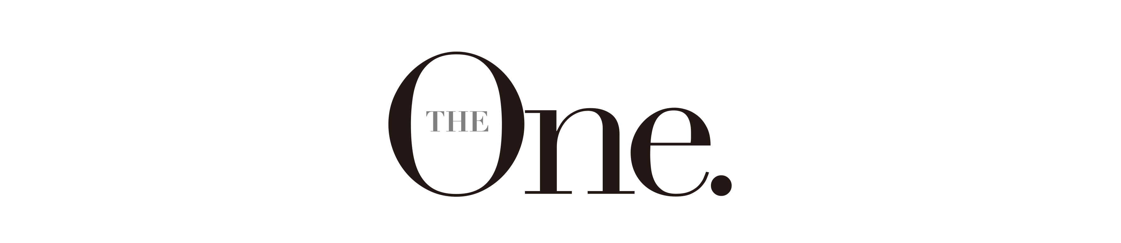 THE One.