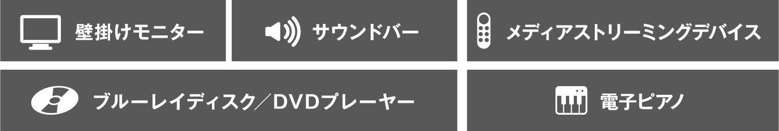 壁掛けモニター