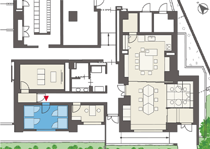 共用施設配置図