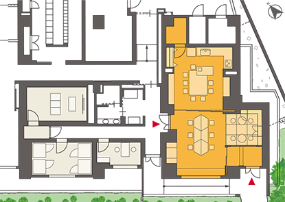 共用施設配置図