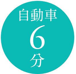 自動車6分