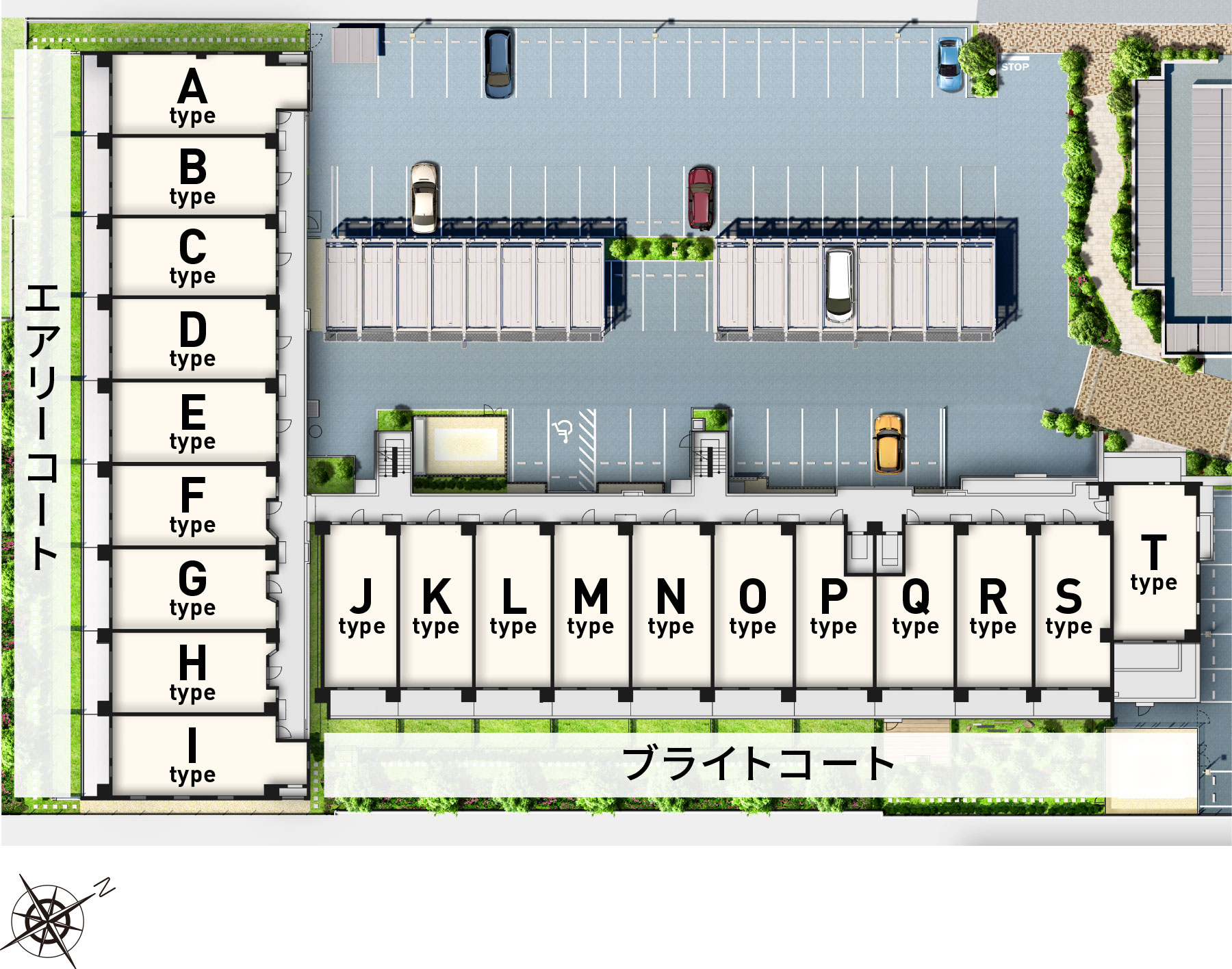 敷地配置概念図