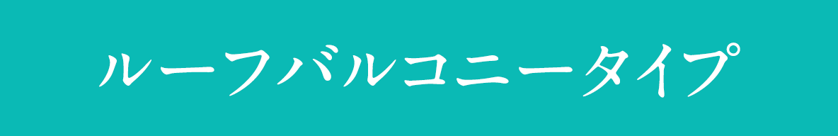 ルーフバルコニータイプ