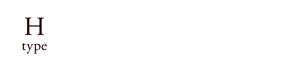 H-type｜2LDK+S+WIC 専有面積70.92㎡（約21.45坪）