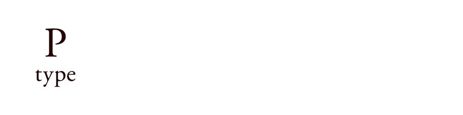 P-type｜2LDK+2WIC 専有面積61.72㎡（約18.67坪）