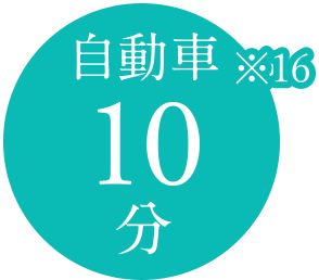 自動車10分