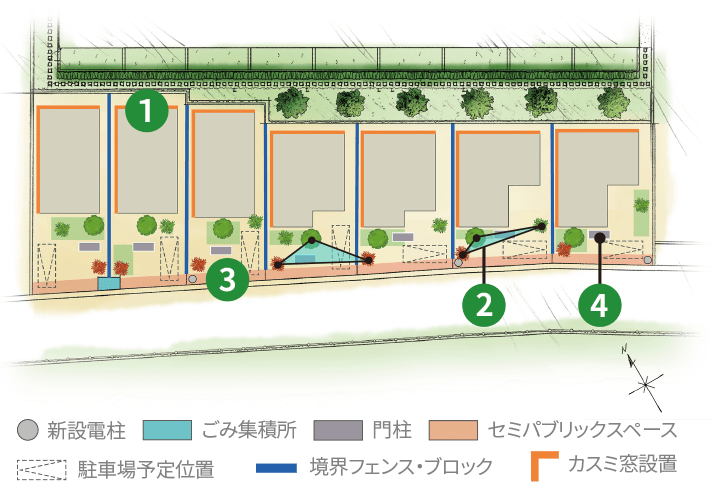 まちなみ概念図