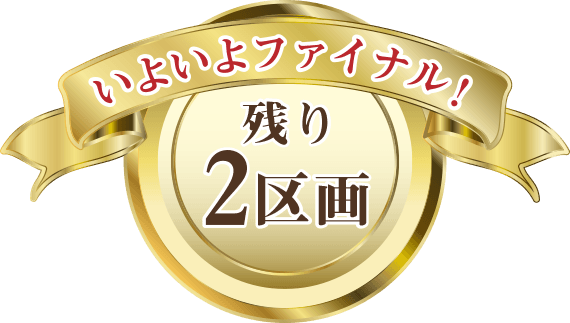 いよいよファイナル！残り2区画