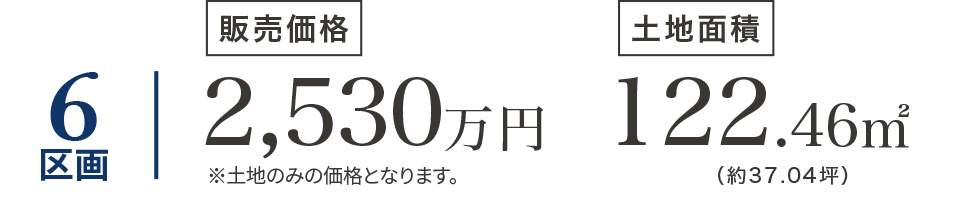 6区画