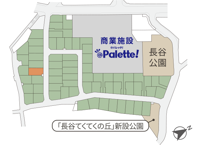 スマートハイムシティあつぎの丘 全体区画図