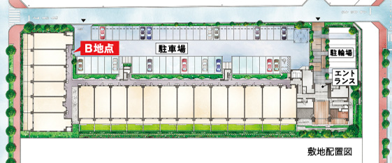 敷地配置図