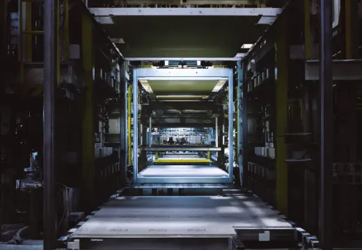 工場で高強度なユニットがつくられている様子